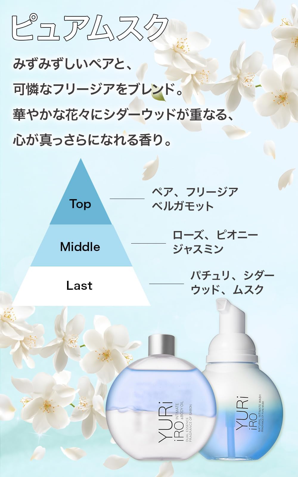 Amazon | YURiiRO ユリイロ インティメイト & ボディオイル ピュア